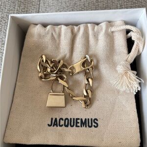 Jacquemus Gold Chain Belt